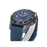 Buy Shop Breitling Superocean Automatic 46mm Blue Dial Blue Rubber Strap Watch for Men - M17368D71C1S1 USA Online