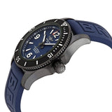Buy Shop Breitling Superocean Automatic 46mm Blue Dial Blue Rubber Strap Watch for Men - M17368D71C1S1 USA Online