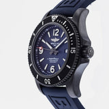 Buy Shop Breitling Superocean Automatic 46mm Blue Dial Blue Rubber Strap Watch for Men - M17368D71C1S1 USA Online