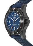 Buy Shop Breitling Superocean Automatic 46mm Blue Dial Blue Rubber Strap Watch for Men - M17368D71C1S1 USA Online
