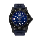 Buy Shop Breitling Superocean Automatic 46mm Blue Dial Blue Rubber Strap Watch for Men - M17368D71C1S1 USA Online