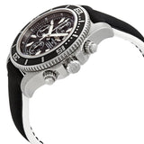 Buy Shop Breitling Superocean Chronograph II 44mm Automatic Black Dial Black Leather Strap Mens Watch - A1334102/BA84 USA Online
