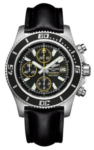 Buy Shop Breitling Superocean Chronograph II Black Dial 44mm Automatic Mens Watch - A1334102/BA82 USA Online