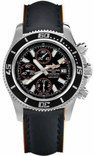 Buy Shop Breitling Superocean Chronograph II Black Dial 44mm Automatic Mens Watch - A1334102/BA85 USA Online
