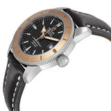 Buy Shop Breitling Superocean Heritage 42mm Black Dial Black Leather Men's Watch - U1732112-B USA Online