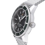 Buy Shop Breitling Superocean Heritage 42mm Chronograph Green Bezel Mens Watch - A1732136 USA Online