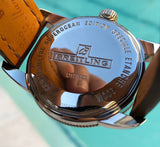 Buy Shop Breitling Superocean Heritage 42mm Rose Gold Chronometer Black Dial Brown Leather Strap Mens Watch - U1732112 USA Online