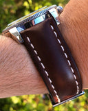 Buy Shop Breitling Superocean Heritage 42mm Rose Gold Chronometer Black Dial Brown Leather Strap Mens Watch - U1732112 USA Online