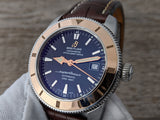 Buy Shop Breitling Superocean Heritage 42mm Rose Gold Chronometer Black Dial Brown Leather Strap Mens Watch - U1732112 USA Online