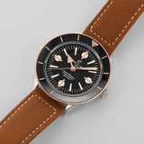 Buy Shop Breitling Superocean Heritage '57 Black Dial Brown Leather Strap Watch for Men - U10370121B1X1 USA Online
