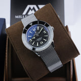 Buy Shop Breitling Superocean Heritage '57 Black Dial Silver Mesh Bracelet Watch for Men - A10370121B1A1 USA Online