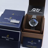 Buy Shop Breitling Superocean Heritage '57 Black Dial Silver Mesh Bracelet Watch for Men - A10370121B1A1 USA Online