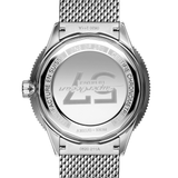 Buy Shop Breitling Superocean Heritage '57 Black Dial Silver Mesh Bracelet Watch for Men - A10370121B1A1 USA Online