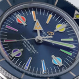 Buy Shop Breitling Superocean Heritage '57 Black Dial Silver Mesh Bracelet Watch for Men - A103701A1B1A1 USA Online