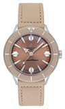 Buy Shop Breitling Superocean Heritage '57 Brown Dial Beige Leather Strap Watch for Women - A10340A41A1X1 USA Online