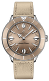 Buy Shop Breitling Superocean Heritage '57 Brown Dial Beige Leather Strap Watch for Women - A10340A41A1X1 USA Online
