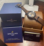 Buy Shop Breitling Superocean Heritage '57 Outerknown Brown Dial Brown NATO Strap Watch for Men - A103703A1Q1W1 USA Online