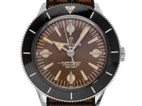 Buy Shop Breitling Superocean Heritage '57 Outerknown Brown Dial Brown NATO Strap Watch for Men - A103703A1Q1W1 USA Online