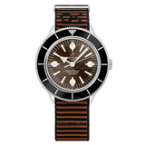 Buy Shop Breitling Superocean Heritage '57 Outerknown Brown Dial Brown NATO Strap Watch for Men - A103703A1Q1W1 USA Online