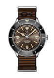 Buy Shop Breitling Superocean Heritage '57 Outerknown Brown Dial Brown NATO Strap Watch for Men - A103703A1Q1W1 USA Online