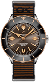 Buy Shop Breitling Superocean Heritage '57 Outerknown Limited Edition Brown Dial Brown NATO Strap Watch for Men - U103701A1Q1W1 USA Online