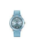 Buy Shop Breitling Superocean Heritage '57 Pastel Paradise Blue Dial Blue Leather Strap Watch for Women - A10340161C1X1 USA Online
