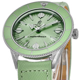 Buy Shop Breitling Superocean Heritage '57 Pastel Paradise Green Dial Green Leather Strap Watch for Women - A10340361L1X1 USA Online