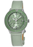 Buy Shop Breitling Superocean Heritage '57 Pastel Paradise Green Dial Green Leather Strap Watch for Women - A10340361L1X1 USA Online