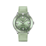 Buy Shop Breitling Superocean Heritage '57 Pastel Paradise Green Dial Green Leather Strap Watch for Women - A10340361L1X1 USA Online