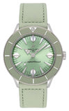 Buy Shop Breitling Superocean Heritage '57 Pastel Paradise Green Dial Green Leather Strap Watch for Women - A10340361L1X1 USA Online