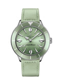 Buy Shop Breitling Superocean Heritage '57 Pastel Paradise Green Dial Green Leather Strap Watch for Women - A10340361L1X1 USA Online
