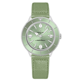 Buy Shop Breitling Superocean Heritage '57 Pastel Paradise Green Dial Green Leather Strap Watch for Women - A10340361L1X1 USA Online