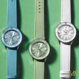 Buy Shop Breitling Superocean Heritage '57 Pastel Paradise White Dial White Leather Strap Watch for Women - A10340A71A1X1 USA Online