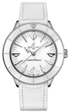Buy Shop Breitling Superocean Heritage '57 Pastel Paradise White Dial White Leather Strap Watch for Women - A10340A71A1X1 USA Online
