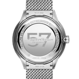 Buy Shop Breitling Superocean Heritage '57 Special Edition II Blue Dial Silver Mesh Bracelet Watch for Men - A103702A1C1A1 USA Online