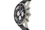 Buy Shop Breitling Superocean Heritage B01 Chronograph 44 Black Dial Black Mesh Bracelet Watch for Men - AB0162121B1S1 USA Online