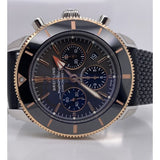 Buy Shop Breitling Superocean Heritage B01 Chronograph 44 Black Dial Black Mesh Bracelet Watch for Men - UB01621A1M1S1 USA Online