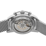 Buy Shop Breitling Superocean Heritage B01 Chronograph 44 Blue Dial Silver Mesh Bracelet Watch for Men - AB0162161C1A1 USA Online