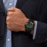 Buy Shop Breitling Superocean Heritage B01 Chronograph 44 Green Dial Black Mesh Bracelet Watch for Men - MB01621A1L1S1 USA Online