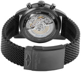 Buy Shop Breitling Superocean Heritage B01 Chronograph 44 Green Dial Black Mesh Bracelet Watch for Men - MB01621A1L1S1 USA Online