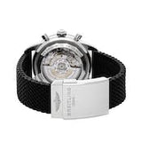 Buy Shop Breitling Superocean Heritage B01 Chronograph 44 Limited Edition Green Dial Black Mesh Bracelet Watch for Men - AB01621A1L1S1 USA Online