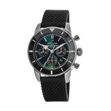Buy Shop Breitling Superocean Heritage B01 Chronograph 44 Limited Edition Green Dial Black Mesh Bracelet Watch for Men - AB01621A1L1S1 USA Online