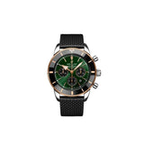 Buy Shop Breitling Superocean Heritage B01 Chronograph 44 Limited Edition Green Dial Black Mesh Bracelet Watch for Women - UB01622A1L1S1 USA Online