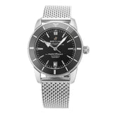 Buy Shop Breitling Superocean Heritage B20 Automatic 42 Black Dial Silver Mesh Bracelet Watch for Men - AB2010121B1A1 USA Online