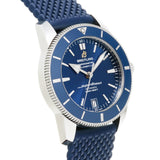 Buy Shop Breitling Superocean Heritage B20 Automatic 42 Blue Dial Blue Mesh Bracelet Watch for Men - AB2010161C1S1 USA Online