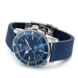 Buy Shop Breitling Superocean Heritage B20 Automatic 42 Blue Dial Blue Mesh Bracelet Watch for Men - AB2010161C1S1 USA Online