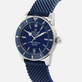 Buy Shop Breitling Superocean Heritage B20 Automatic 42 Blue Dial Blue Mesh Bracelet Watch for Men - AB2010161C1S1 USA Online