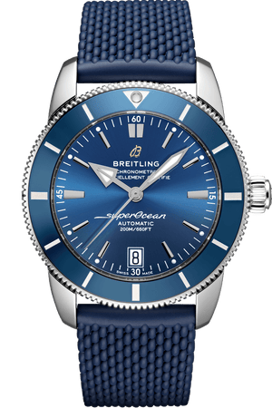 Buy Shop Breitling Superocean Heritage B20 Automatic 42 Blue Dial Blue Mesh Bracelet Watch for Men - AB2010161C1S1 USA Online