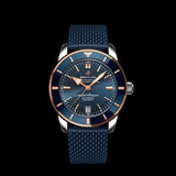 Buy Shop Breitling Superocean Heritage B20 Automatic 42 Blue Dial Blue Mesh Bracelet Watch for Men - UB2010161C1S1 USA Online