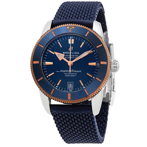 Buy Shop Breitling Superocean Heritage B20 Automatic 42 Blue Dial Blue Mesh Bracelet Watch for Men - UB2010161C1S1 USA Online